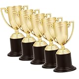 GALPADA 5 Stück Teiliges Mini trophäen aus Party Spiel Preise für Goldene Sporttrophäen Modelle für Fußball Basketball und Tischtennis Dekorative Belohnungen für Wettbewerbe und Feiern