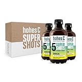 Hohes C Super Shots Immun (3 x 330ml) – Starke Abwehrkräfte mit Orange, Mango, Ingwer, Kurkuma-Extrakt – vegan, ohne Zuckerzusatz & Konservierungsstoffe