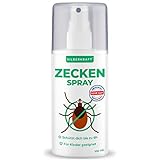 Silberkraft Zeckenspray 100 ml, Anti-Zecken-Mittel, Schutz vor Zecken und Mücken, für Körper und Kleidung, Abwehr und vertreiben, mit Zitronen-Duft