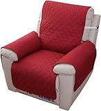 TANYAZ Sesselschoner, Sesselschoner, Sesselabdeckungen, Sofaabdeckungen, weicher Sesselschutz 1 Sitz Anti-Rutsch Haustierschutz für Stuhl Sofa Dekorativ (Color : 3)