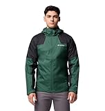 Columbia Herren Inner Limits Iii Jacket Regenjacke, Regenwald/Schwarz, S