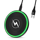 Kabelloses Ladegerät, Schnellladepad, kompatibel mit Samsung Galaxy S25 Ultra S25+ S25 S24 Ultra S24+ S24 S23 FE S22 S21 S20 S10 Note 20 10,15 W Cargador Inalambrico Android Phone Charge Mat