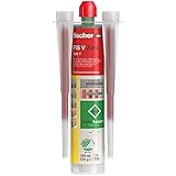 fischer Injektionsmörtel FIS V Zero 300 T, umweltschonender Universalmörtel, wetterfester Mörtel für den Innen- und Außenbereich, Mörtelmasse für Lasten in allen gängigen Baustoffen, 300 ml