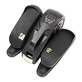 Untertisch Ellipsentrainer, Mini Crosstrainer mit Fernbedienung and LED-Bildschirm Elektrischer Pedaltrainer, Cross Trainer für Zuhause, 5 Gänge, für Hause, Fitnessstudio, Büro