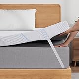 Sleremind Topper 140x200cm, Hochwertiger Matratzen Topper 140x200cm,5cm Höhe Mit weichem Komfortschaum und Einer stützenden Schicht, weicher atmungsaktiver Bezug, Mittlere Festigkeit