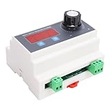 Jectse Digitalanzeige-Potentiometer, 10 kΩ, 2 W, 4-stelliges Programmierbares Potentiometer für die Schienenmontage mit Ausschaltspeicherung, für Drehzahlregler, SPS-Wechselrichter