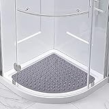 XWJOYW rutschfeste Duschmatte fürs Bad, Badezimmerteppich, rutschfeste Badewannenmatten aus Gummi mit Saugnäpfen