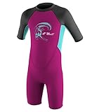 O'Neill Wetsuits Kinder Toddler Reactor Spring Neoprenanzug, Berry/Ltaqua/Graph, 3 Jahre