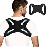 Oiieco Rücken Geradehalter,HaltungsKorrektur Rücken HerrenDamen,Rückenstützgürtel,Verstellbare und Atmungsaktive, Back Posture Haltung Korrektur Gurt für Herren und Damen,für eine ergonomische