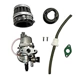 iDMRURvm 49cc Vergaser + Luftfilter für Miniquad Pocketbike Dirtbike Mini Motor Ersatzteile