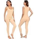 SERSARY Thermounterwäsche Kinder Funktionsunterwäsche Junge Skiunterwäsche Mädchen Winter atmungsaktiv Thermowäsche Set