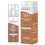 Laboratoires de Biarritz Alga Maris Gesichts Sonnencreme gold LSF 30, 50 ml