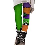 Generisch Damen Frühling Casual Print Leggings Stiefelhose