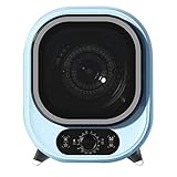 MObyat Kompakter Wäschetrockner, Elektrischer Tragbarer Wäschetrockner, Heiße Und Kalte Doppelkabinen/0,8 Kg Kapazität/35 Dezibel Trocknen, Für Zuhause/Wohnheim/Schule