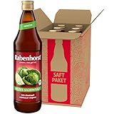 RABENHORST Mildes Sauerkraut BIO 6er Pack (6 x 700 ml) - Milchsauer vergorener Sauerkraut - Direktsaft
