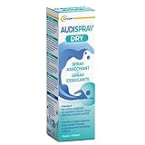 AUDISPRAY DRY – Ohrspray – Feuchtigkeit – lindert Beschwerden und verstopfte Ohren oder Hörverlust nach Kontakt mit Wasser – Spray – 30 ml – ab 9 Jahren