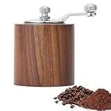 Manuelle Gewürzmühle – Handkaffeemühlen-Set aus Holz, Brecher-Werkzeug, Geräteeinheit, einstellbarer Mahlgrad, Grobheitskontrollmechanismus | Effiziente Mühle für Sesam, Nüsse, Salz, Kreuzkümmel, Gewü