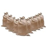10x Brandengel® Hochwasser Sandsäcke Jute Beutel 30x60cm inkl. Verschlussband THW Feuerwehr Hochwassersäcke Sandsack zum befüllen mit Bausand Beschwerung Wassersperre wiederverschließbar