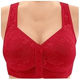 Damen Kurve Bügelloser BH Für Große Brüste : BHS T Shirt Schlaf BH Mit Zusätzlicher BH-Verlängerung Ohne Bügel Weicher Ohne Bügel Nahtloser BH Nahtlos Spitzen BH Atmungsaktiv Bralette Modisch Mesh BH