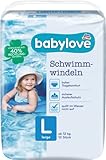 babylove Schwimmwindeln Größe L (10 - 14 kg), 12er pack