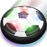 SIMPIM Air Power Fußbal,Spielzeug für Jungen,LED Fußball Kinderspielzeug Air Power Fussball Indoor Leuchtender Schwebender Ball mit,Football Geschenke für Kinder Jungen Mädchen 3 4 5 6 7 8-12 Jahre