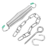 KONTONTY 1 Satz Hängematten Kit Verzinktem Eisen für Hängematten und Schwinge Langlebige für Sicheres Aufhängen und Sanftes für Outdoor Anwendungen