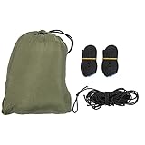 Camping-Hängematte, tragbar, Anti-Mücken-Hängematte aus Nylongewebe für Outdoor-Reisen