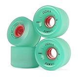 JUCKER HAWAII Longboard Rollen/Wheels STREETBALLS - Foam Balls Green