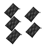 ibasenice 5 Teilige Netztasche Netztasche Netz Aufbewahrungstaschen Praktische Balltasche Für Golfbälle Netztasche Balltasche Golfball Organizer Netz Golftasche Outdoor Balltasche