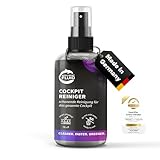 intelligent fluids Premium Auto Innenraum Reiniger Spray - Intensiver Cockpit Reiniger - Universal Innenraumreiniger für Autos - Effektives Cockpitspray für alle Materialien (100ml)