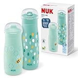 NUK Mini-Me Set | NUK Mini-Me Sip ab 9 Monaten (300ml) | NUK Mini-Me Flip ab 12 Monaten (450 ml) | auslaufsichere stabile Trinköffnung | bruchsicher | Minze