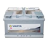 VARTA Professional Dual Purpose AGM Batterie für Caravans, Wohnmobile & Boote – 12V 80Ah 800A (LA 80) – Versorgerbatterie & Starterbatterie in einem
