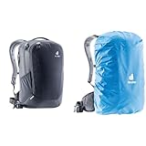 deuter Giga Laptop Rucksack (28 L) & Raincover Square Regenhülle (20-32 L)