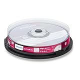 Philips DVD+R DoubleLayer Rohlinge High-Speed (8.5 GB / 240 Minuten Video, 1-8x Speed, 10er Spindel)