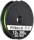 SHIMANO Pitbull 8 Lime Green Braided PE Fishing Line PL-M78S 300m