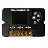 Solarladeregler, PWM verstellbarer Laderegler 10 A/20 A/30 A mit farbigem LCD-Display für Solaranlage (20 A)