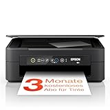 Epson Expression Home XP-2200 3-in-1 Tinten-Multifunktionsgerät (Druck, Scan, Kopie, WiFi, Einzelpatronen, DIN A4), inkl. 4 Monate ReadyPrint Flex Tintentarif