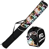 Ferocity Premium Set Skitasche und Skischuhtasche für 1 Paar Ski-Stöcke-Schuhe-Helm Triangle [053]