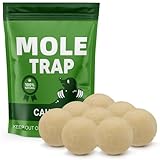 Outdoor Mólé Tráp, Maulwurffalle für Rasen, Wühlmausfallen für den Außenbereich, Murmeltierfallen für den Garten – Einfach aufzubauen – 8er-Pack