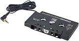 Q-Sonic Adapterkassette: CD/MP3-Kassetten-Adapter für Kfz-Betrieb (MC Adapter, Cassettenadapter, Autoradio Player)