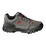 Wanderstiefel für Herren, rutschfest, Schnürung, Trekkingschuhe, Herren-Sport- und Outdoor-Schuhe, strapazierfähige Arbeitstrainer, Fußgewölbeunterstützung, Trainingsschuh, leicht, Sicherheits-Sneaker