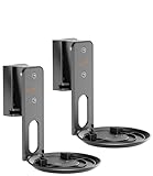 my wall HS40L Lautsprecher-Wandhalterung Drehbar, Neigbar Schwarz 2 St.