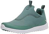 PUMA Damen Laguna Fusion Slip-on Golfschuh, Blaue Fichte, Silber, 38 EU