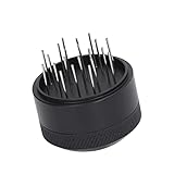 Kaffee-Nadelverteiler, rostbeständig, Edelstahl, Nadel, Kaffee-Rührer mit Basis, für Cafés, Zuhause (53 mm)