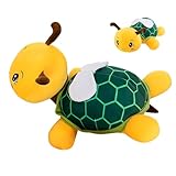 Besreey Weiches Schildkröten-Plüschtier, niedliches Plüschspielzeug in Schildkrötenform, dekoratives Kuschelkissen, bequem für und Erwachsene