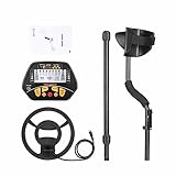 Verbesserte Metalldetektoren für Erwachsene, wasserdichte Empfindlichkeit, Pinpointer, Suchmünze, LCD-Display, leichte Münzerkennung, verbesserte Metalldetektoren für Erwachsene, wasserdichte