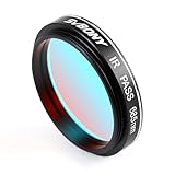 Svbony SV183 IR-Filterl, IR-Pass 685-nm-Filter, Infrarot-Astrofotografie-Filter zum Fotografieren von Mond Planeten und Naturlandschaften (1.25in)
