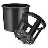 Yardenfun Kartoffel Pflanzkübel aus Robustem PP Doppelwandiger Pflanztopf mit Belüftung Höhe für Süßkartoffel Erdnuss und Gemüseanbau im Garten und Balkon