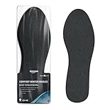 Amazon Basic Care - Komfort-Wintereinlegesohlen - 6 Stück (1er Pack), Schwarz