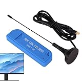 Softwaredefiniertes Radio, USB 2.0 FM Digitaler TV-Receiver RTL2832U R828D SDR RTL-SDR A300U Tragbare Empfangsfrequenz 25 MHz-1760 MHz
